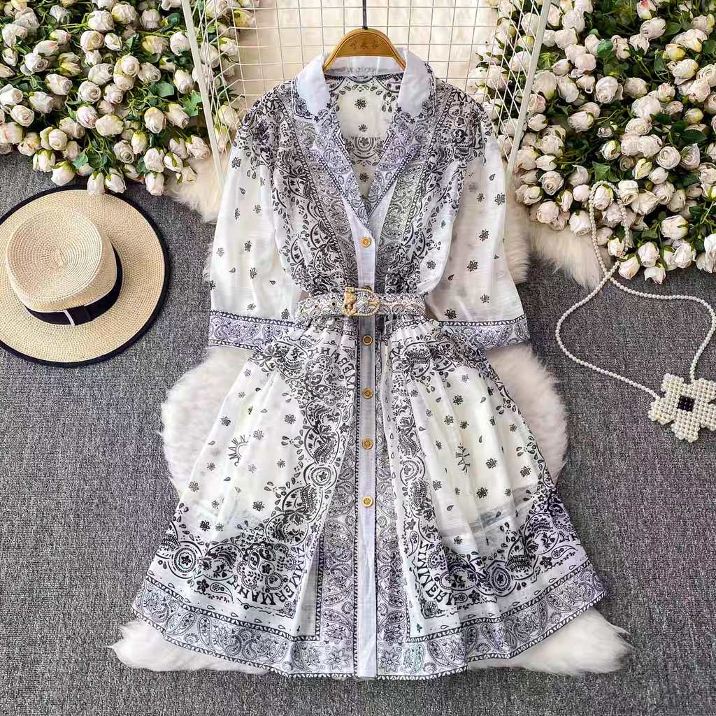 Ashley Summer Luxury Celebrity Mid Length Dress