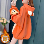 Rihanna Winter Hooded Jacket