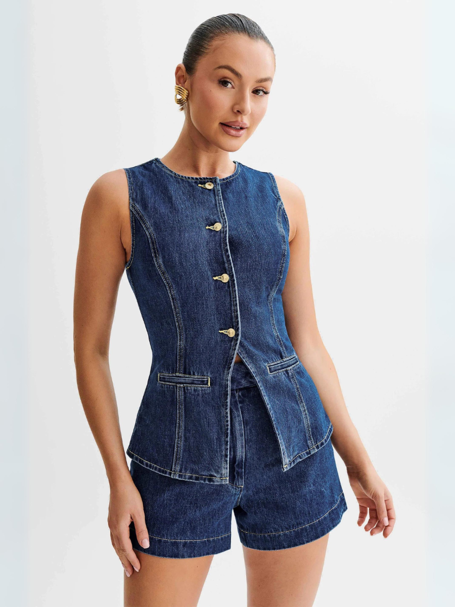 Ashley Summer Denim Set