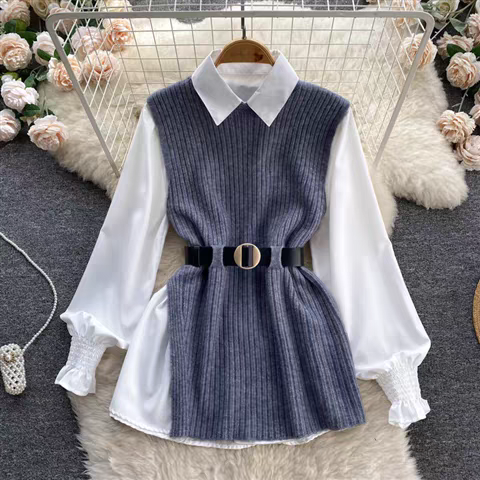 Michelle Winter Top With Belt