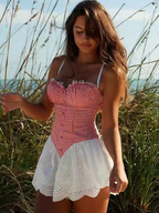 Kiara Summer Plaid Dress