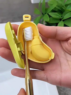 Travelling Essential Toothbrush Box + Toothpaste Box