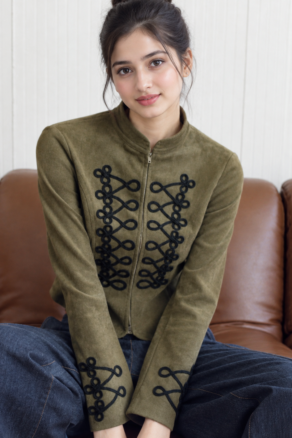 Hilarie Zara Suede Jacket