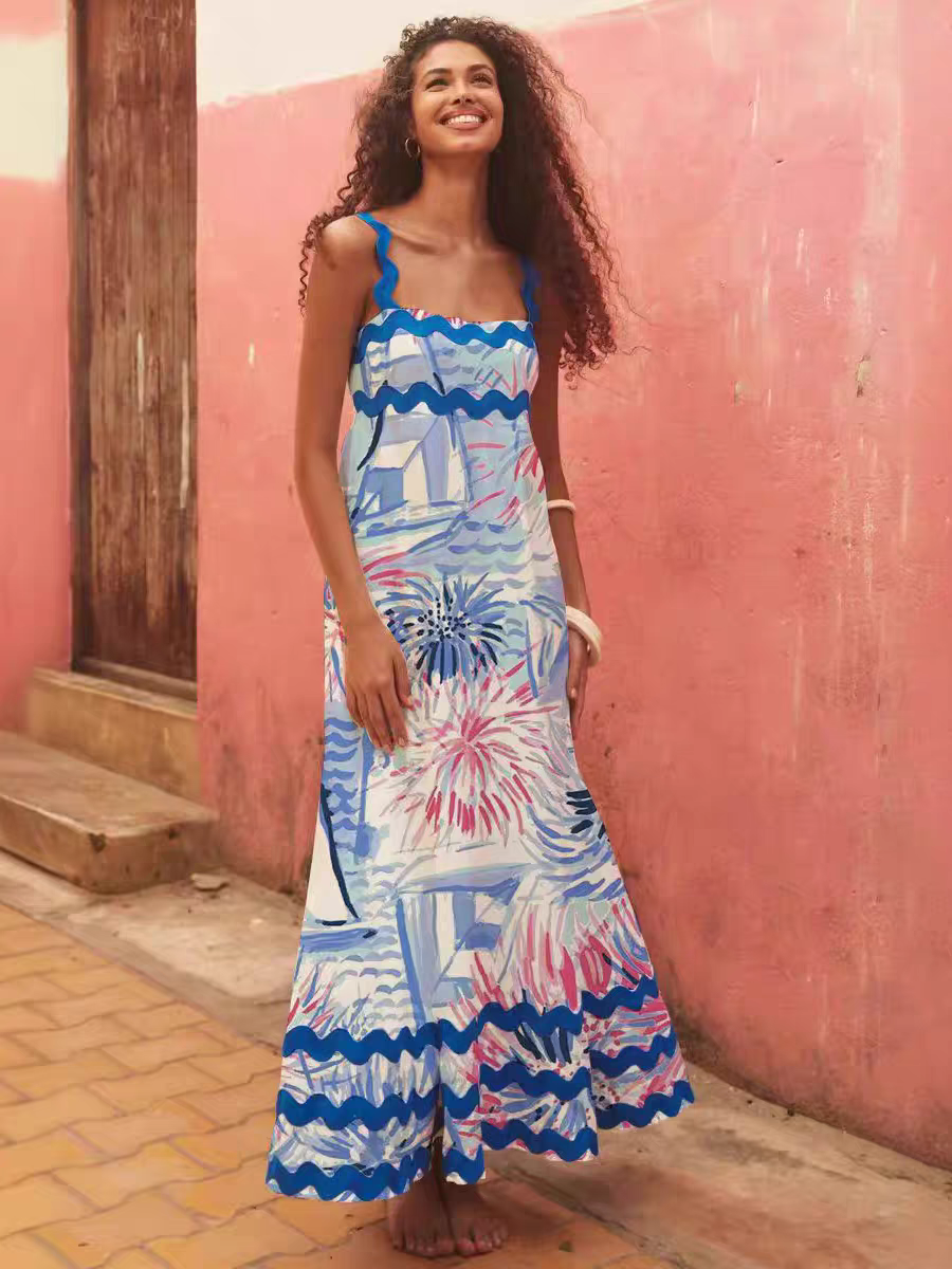 Naomi Beach Vacation Dress