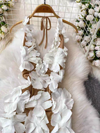 Amanda Summer Halter Vacation Dress