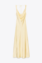 Jhanvi Summer Satin Dress