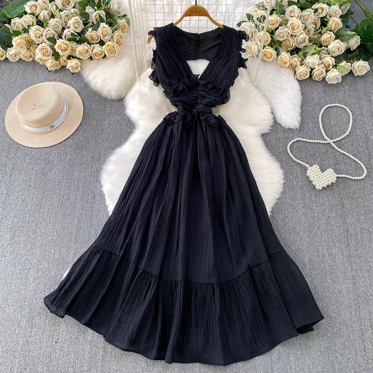 Gabrielle Winter Summer Vacation Dress