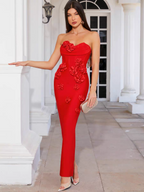 Beyoncé Luxury Celebrity Party Tube Top Dress