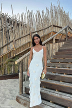 Beyoncé Summer Vacation Long Beach Dress