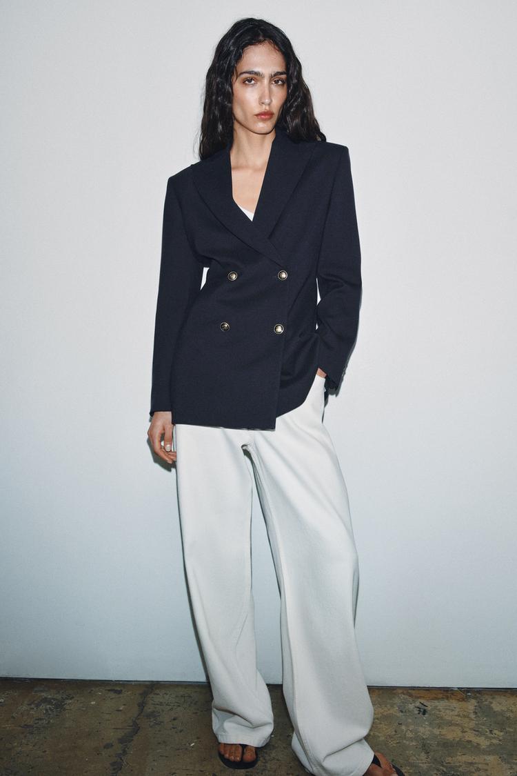 Helena Fitted Buttoned Blazer