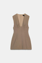 Samaire Stripe Short Dress - 24th Spoke
