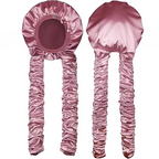 Satin Curling Hair Sleeping Cap