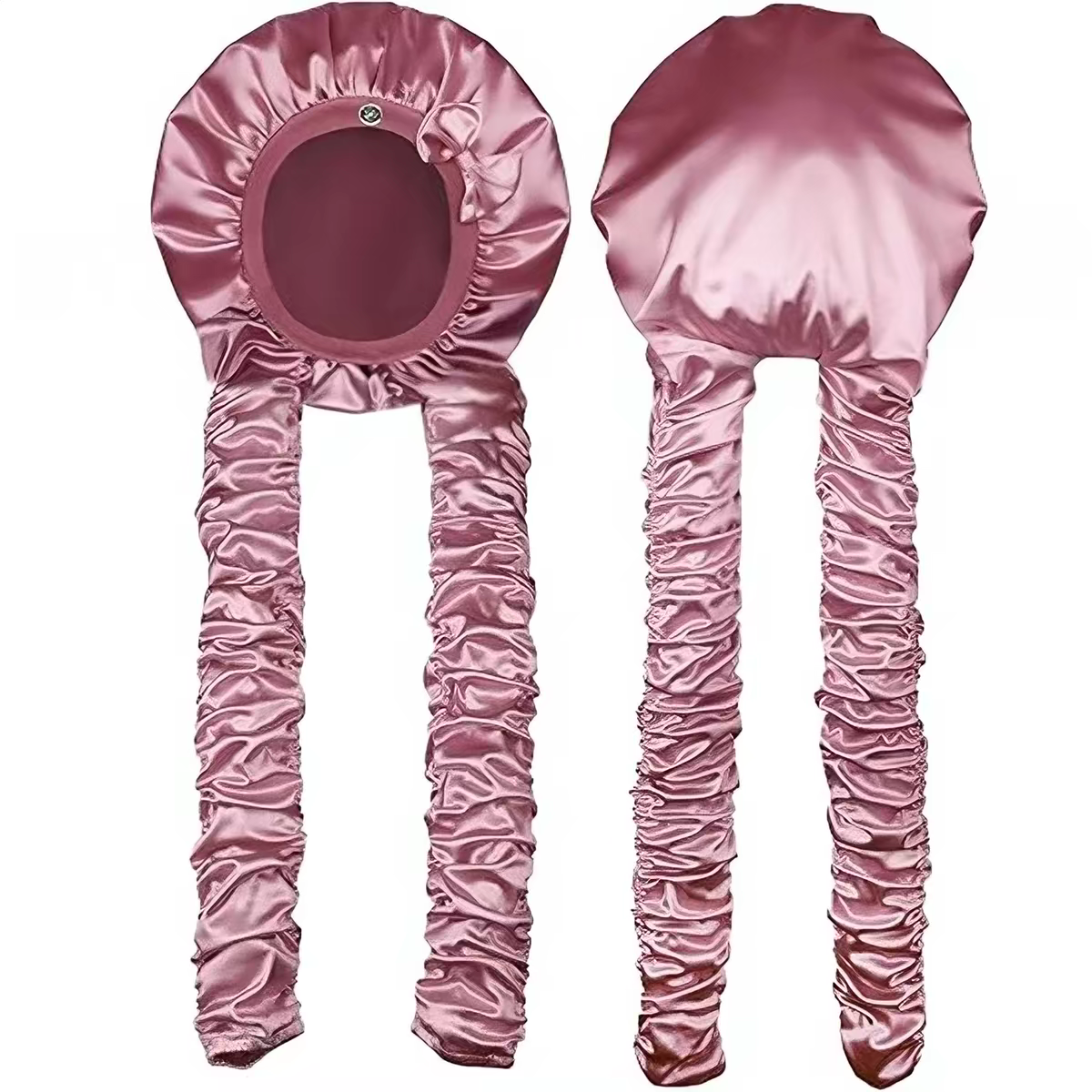 Satin Curling Hair Sleeping Cap