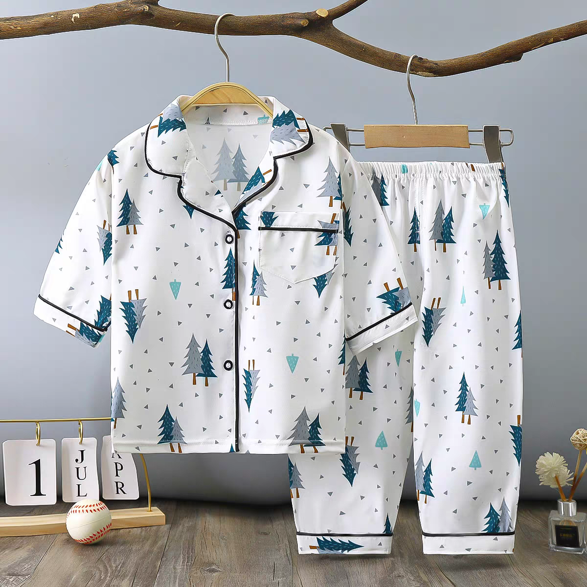 Kids Summer Pajamas Set