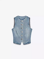Amanda Summer Denim Coord Set