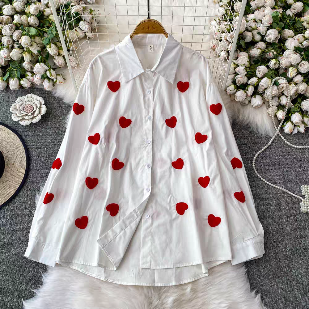 Claire Summer Heart Shirt - 24th Spoke