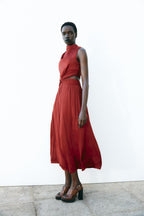Hannah Summer Midi Length Dress - 24th Spoke