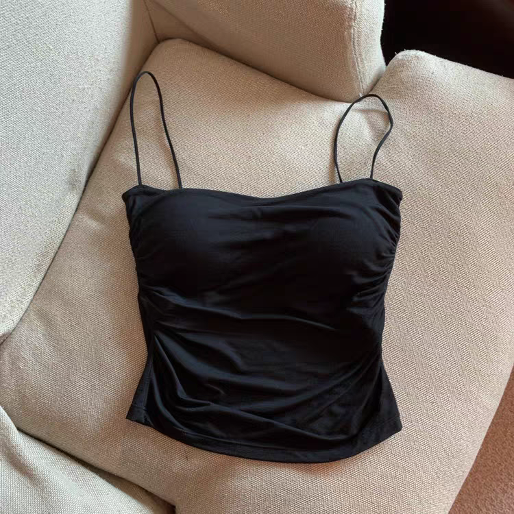 Taylor Summer Pleated Padded Top