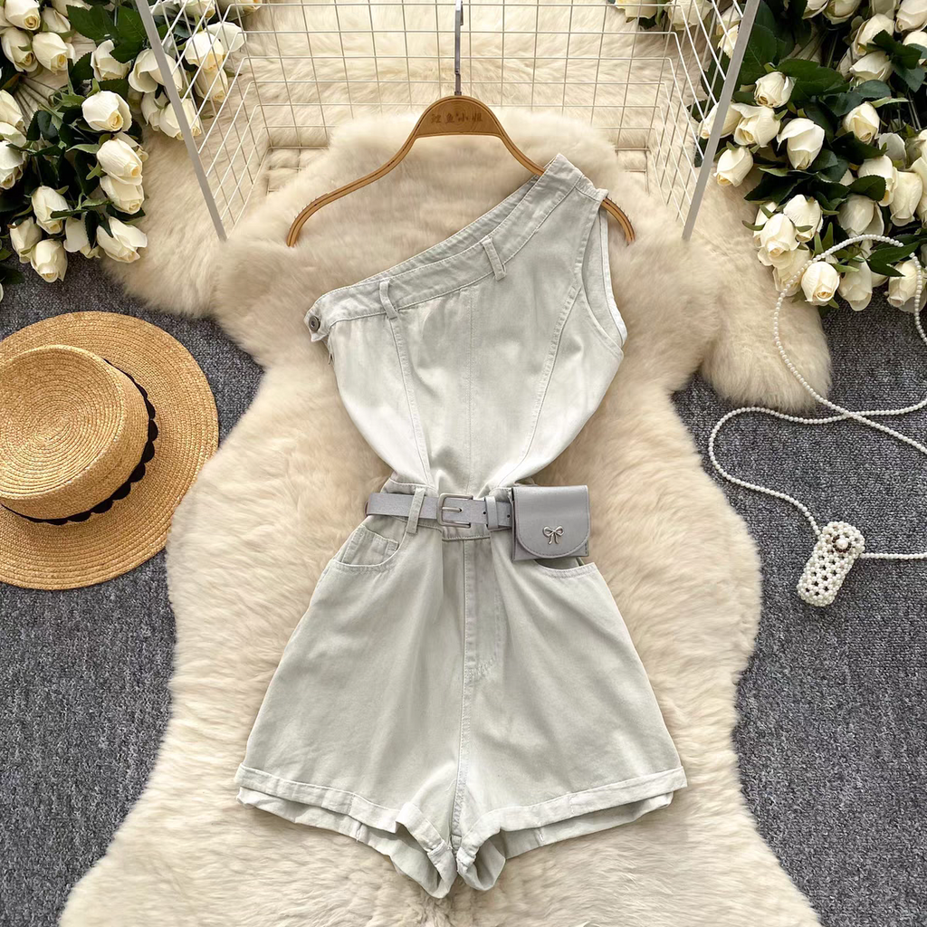 Alison Summer Denim Jumpsuit