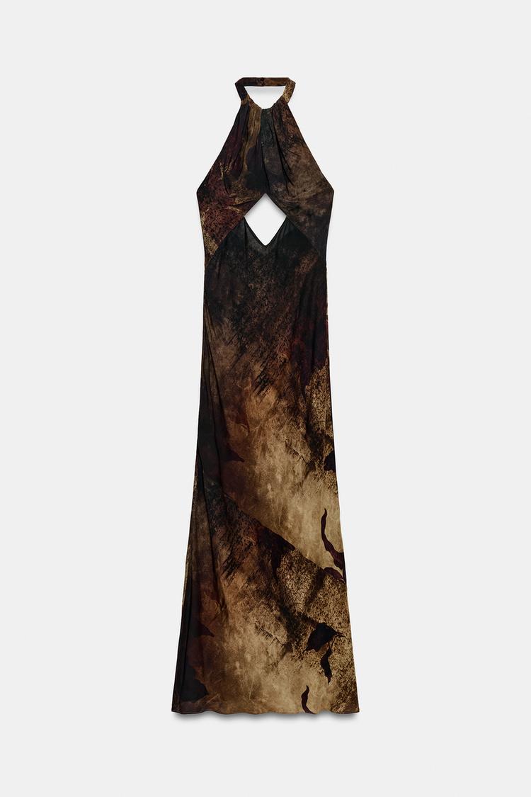 Sandra Summer Halter Dress