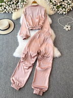 Emily Summer Two Piece Sports Wear Set