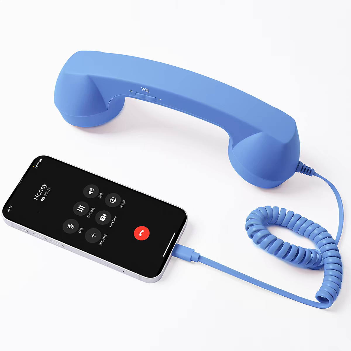 Trendy Retro Phone Handset