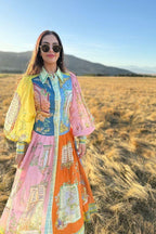 Rihanna Summer Printed Dress