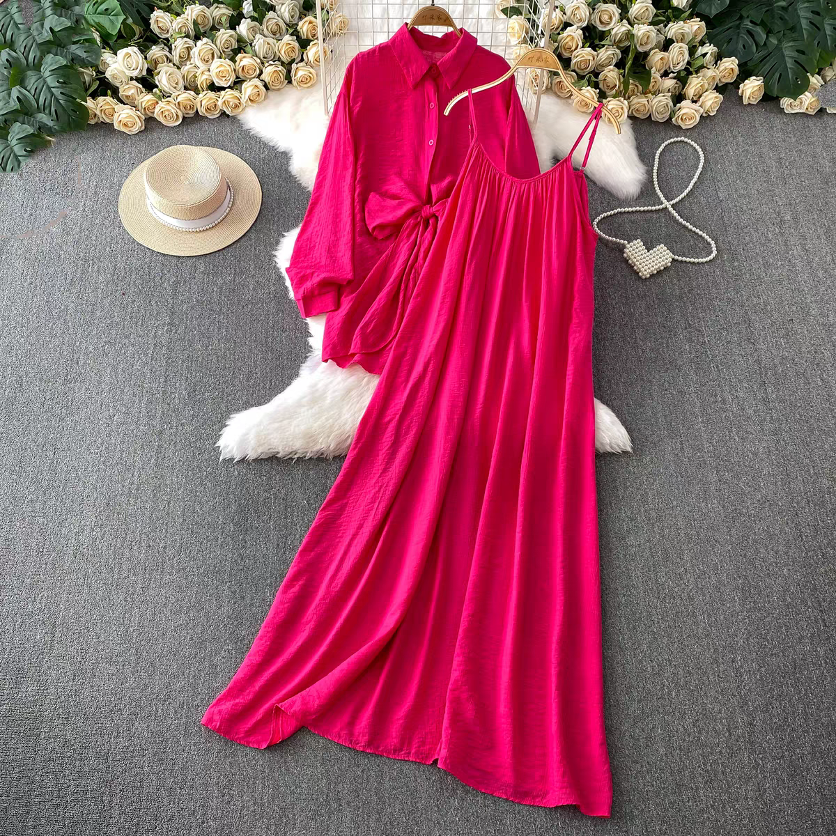 Meagan Summer Long Two Piece Set - 24th Spoke