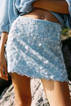 Zara Viral Coin Sequins Skirt