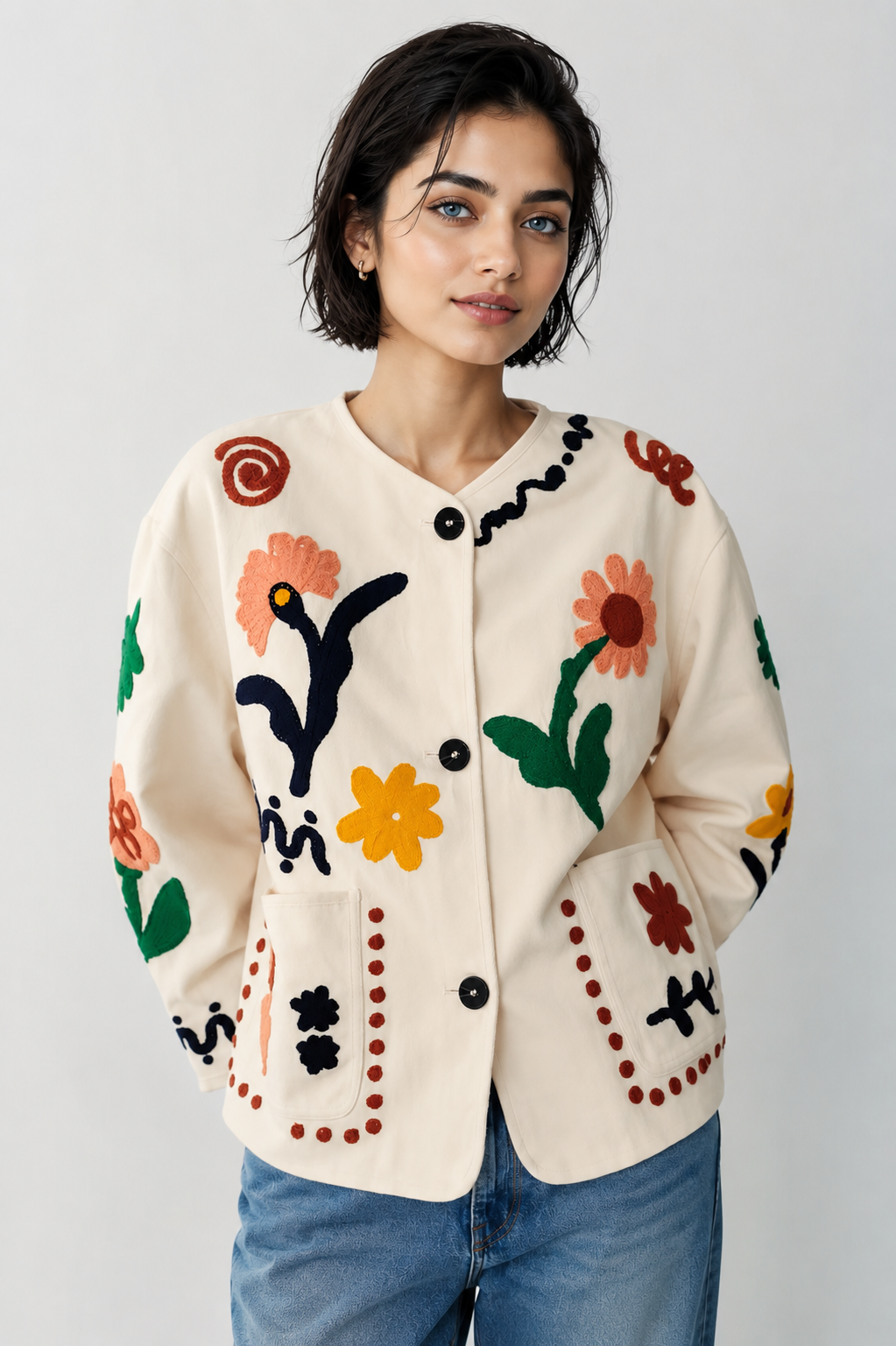 Scarlett Zara Embroidery Jacket