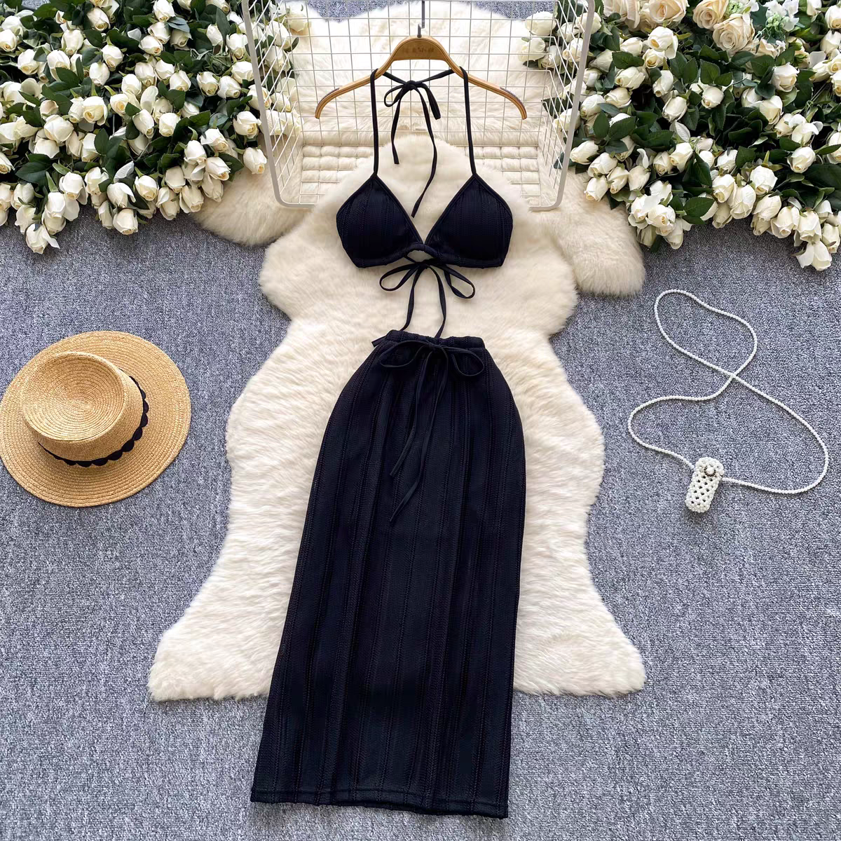 Samaire Summer Beach Vacation Two Piece Set