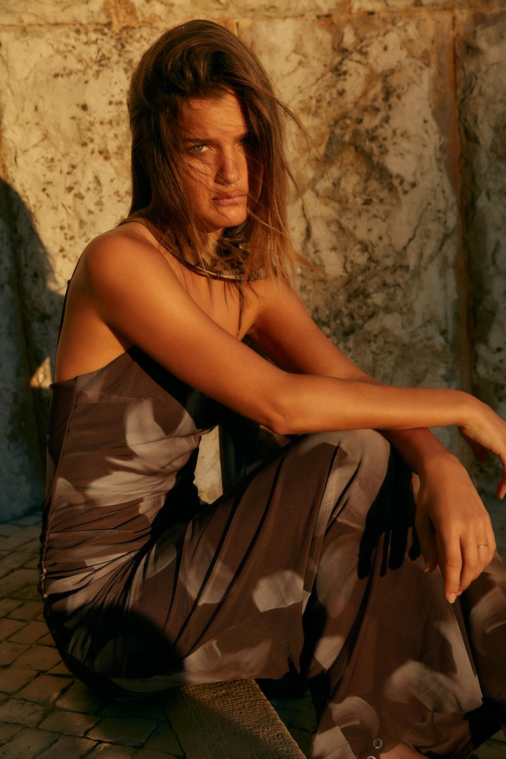 アリス☆ZARA WOMAN ロングジレ Alicia Zara Silk Midi Dress - 24th Spoke