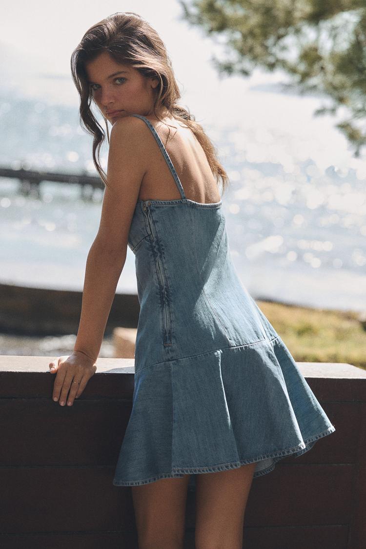 Jessica Summer Denim Mini Dress