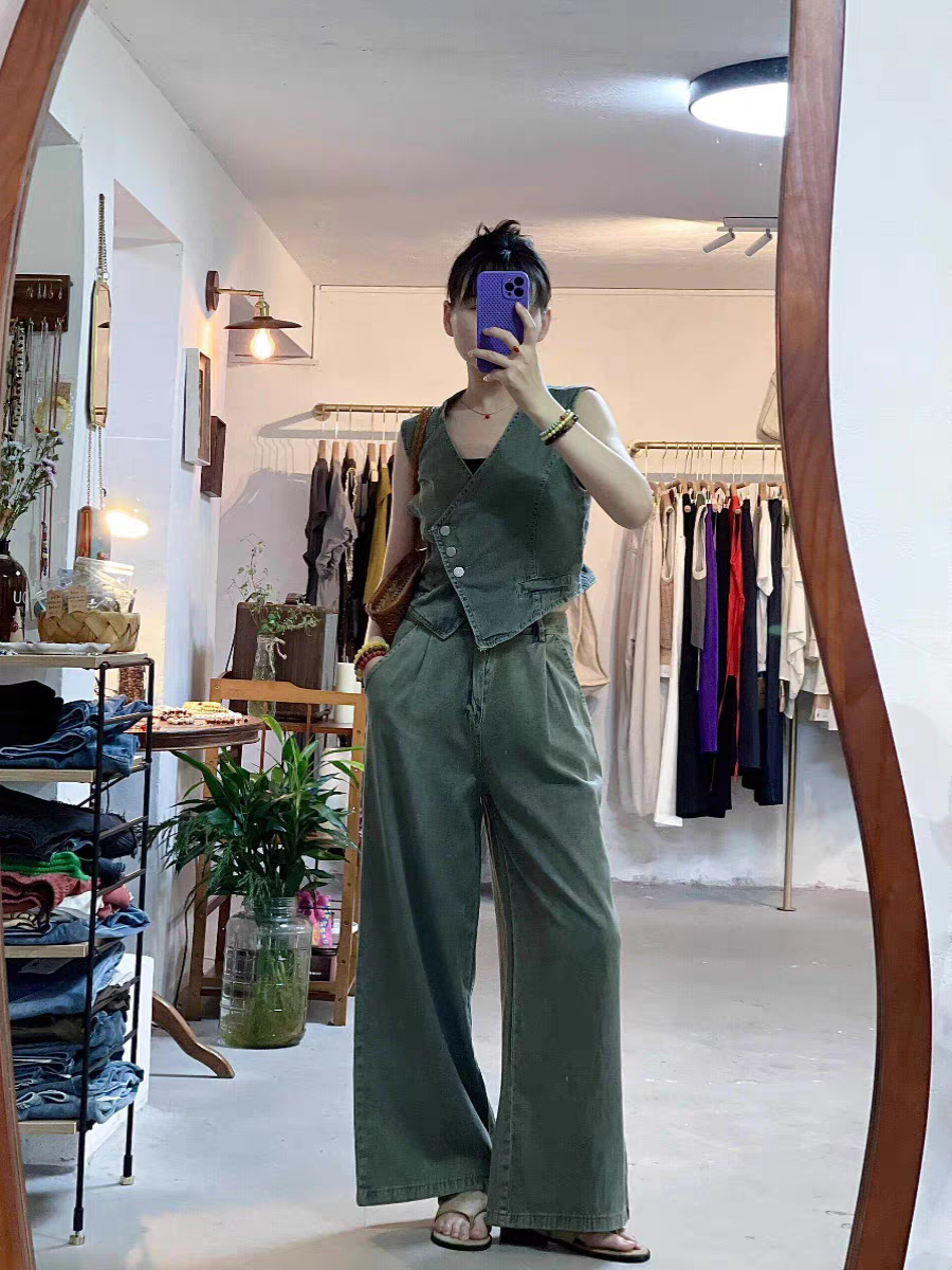 Rebecca Summer Denim Coord Set