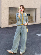 Hannah Summer Denim Coord Set