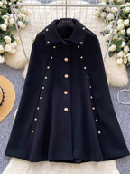 Sophia Winter Cape Shawl Top