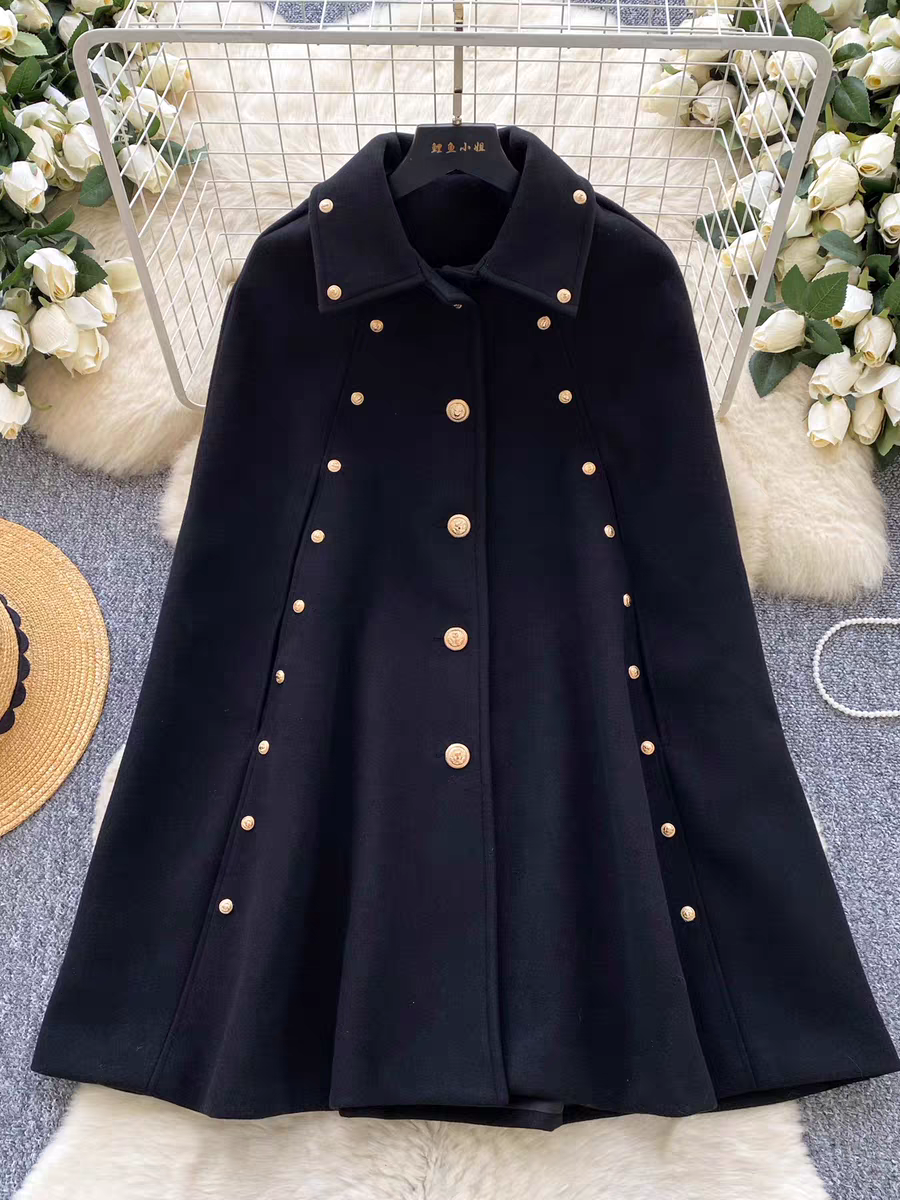 Sophia Winter Cape Shawl Top