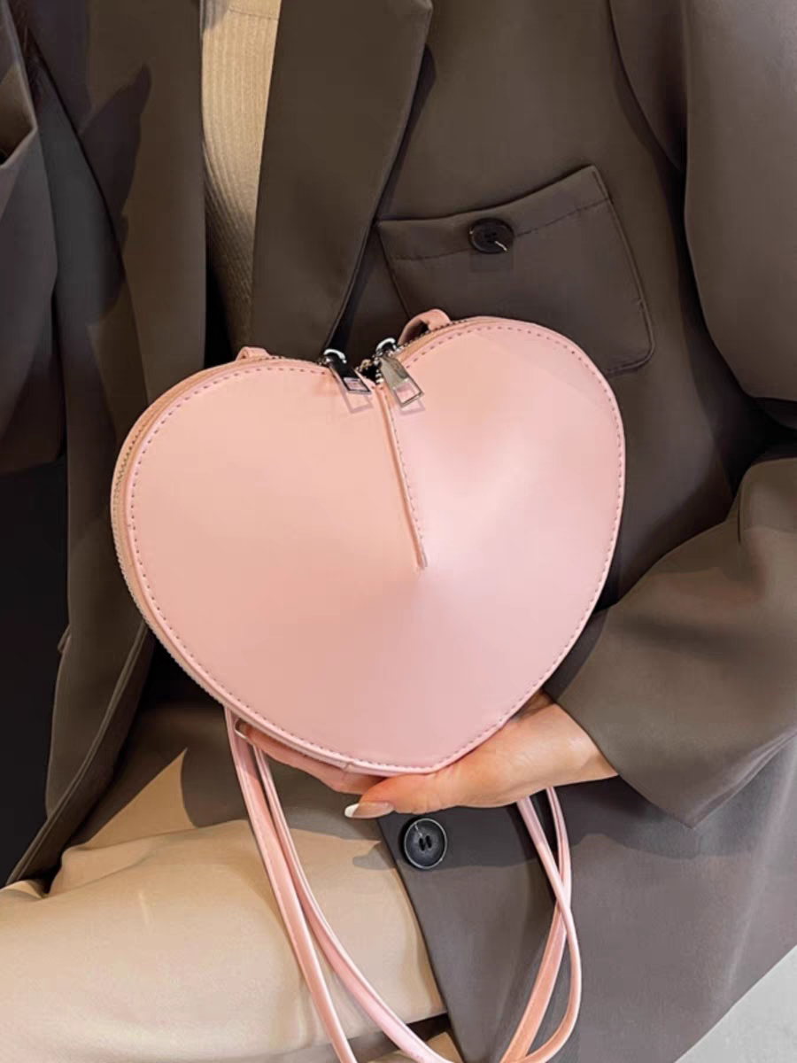 Heart Shaped CrossBody Bag