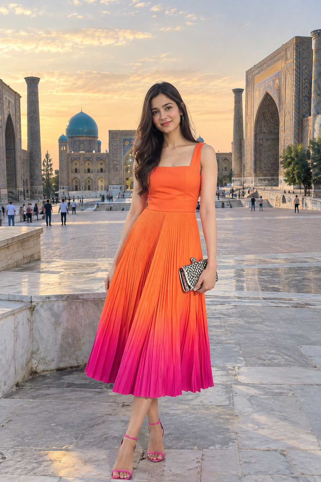 Claire Double Shade Dress