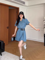 Diane Summer Denim Dress - 24th Spoke