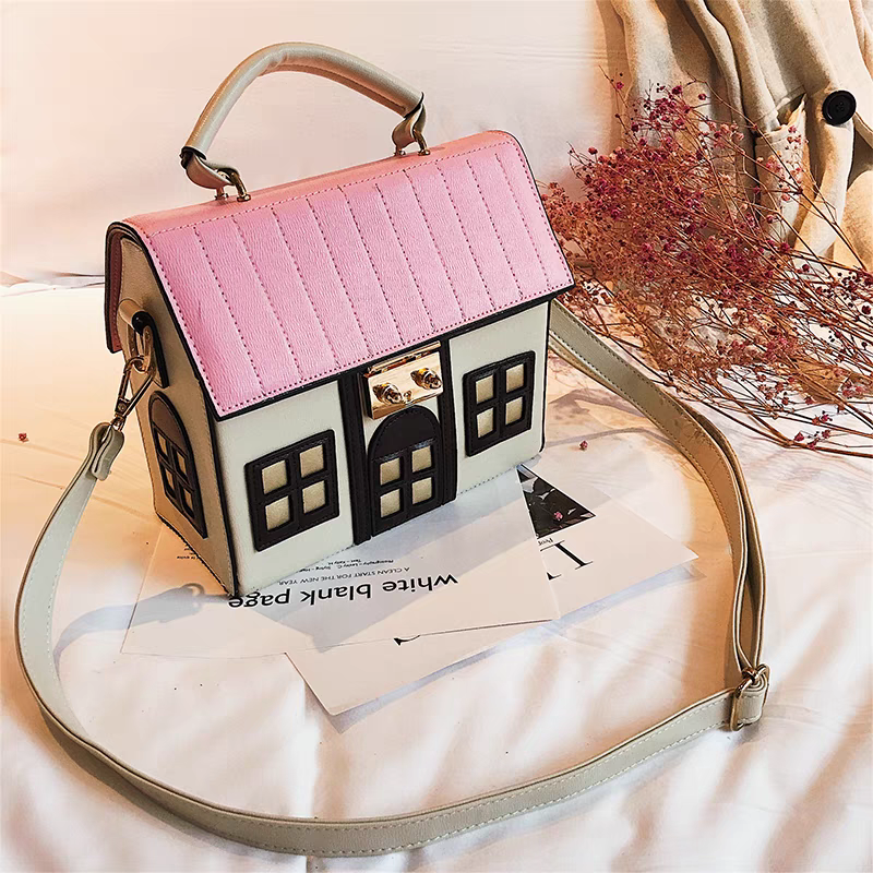 New Cartoon Cute House Bag