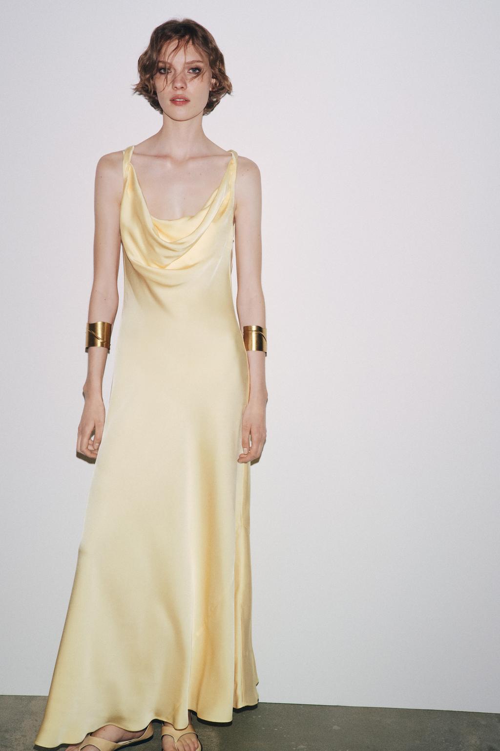 Jhanvi Summer Satin Dress