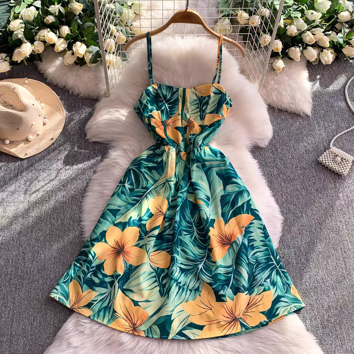 Sienna Summer Holiday Mid Length Dress