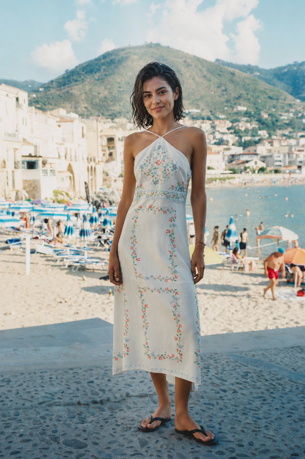 Marilyn Summer Midi Dress