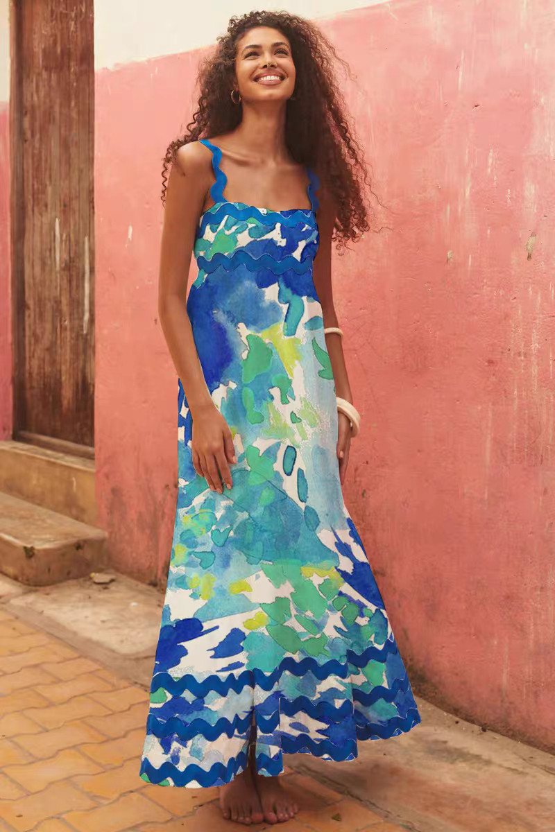 Naomi Beach Vacation Dress