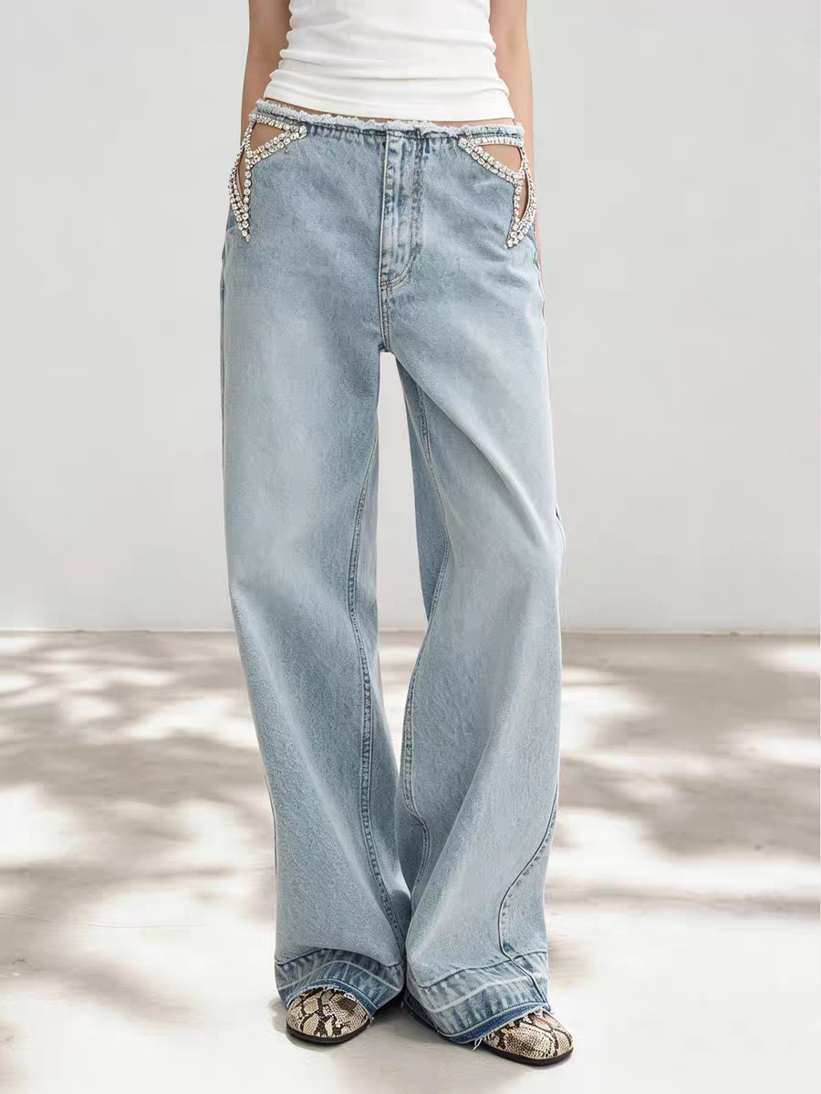 Tamannaah Studded Denim