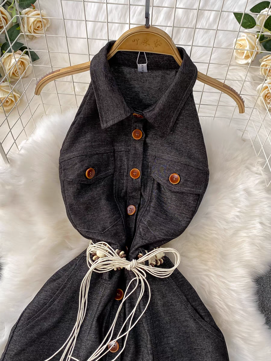 Charlotte Summer Denim Dress - 24th Spoke