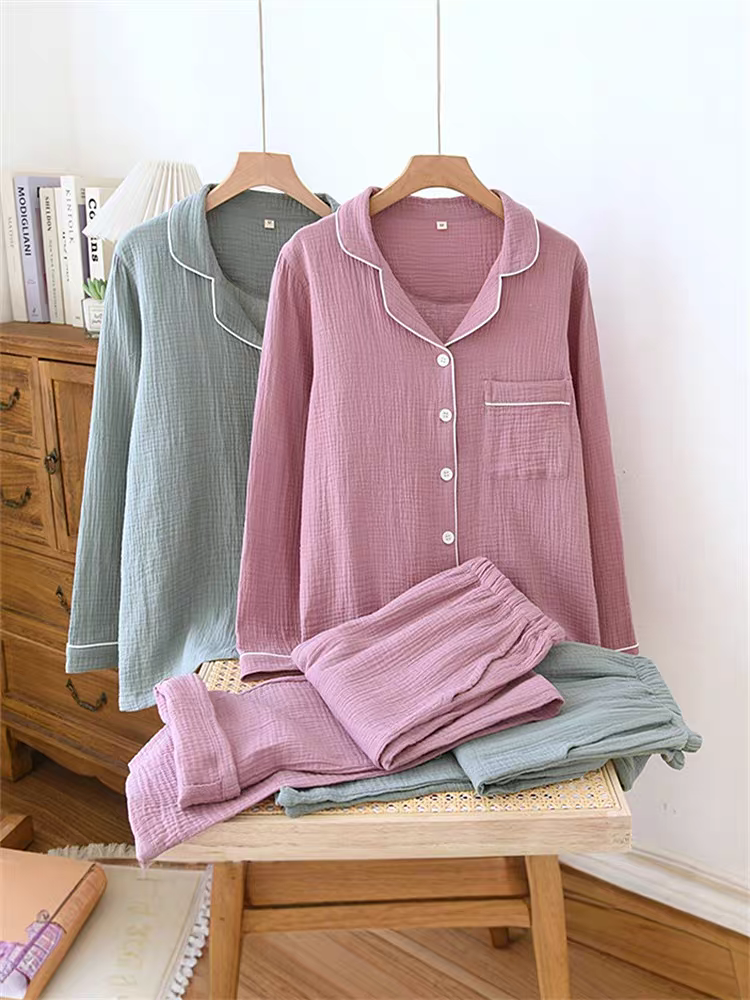 Michelle Summer Cotton Pajamas Set