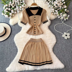 Marie Summer Two Piece Set Dress