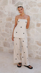 Marissa Summer Polka Coord Set